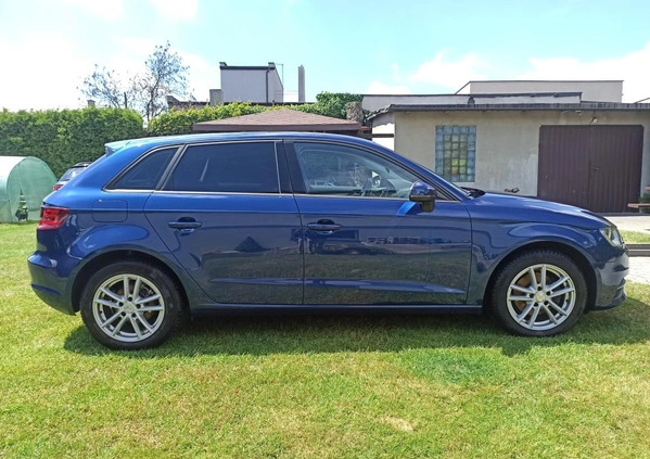 Audi A3 cena 52900 przebieg: 214000, rok produkcji 2014 z Rybnik małe 56